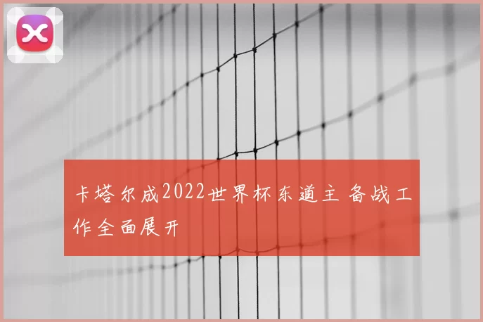 卡塔尔成2022世界杯东道主 备战工作全面展开