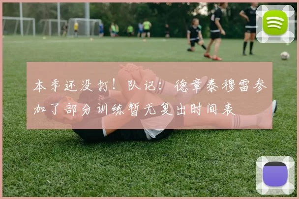 本季还没打!队记:德章泰穆雷参加了部分训练暂无复出时间表